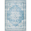 Powder Blue, Sky Blue, Ivory, Slate Blue, Navy / 2' x 2'11"