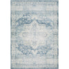 Powder Blue, Ivory, Slate Gray, Misty Blue, Soft Beige / 2' x 2'11"