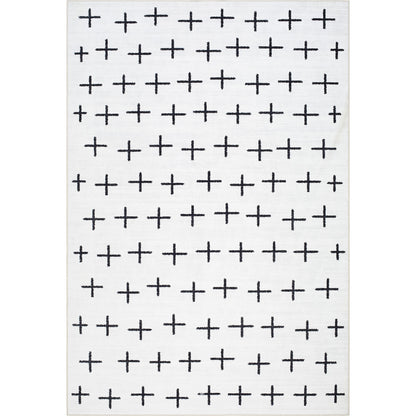 Lavable Rug - 500660 by Livabliss in off-white. Made from face: 100% polyester in a unique style.