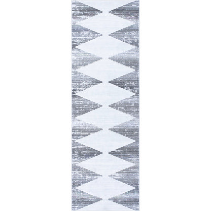 Lavable Rug - 500714 by Livabliss in ivory, old lavender. Made from face: 100% polyester in a unique style.