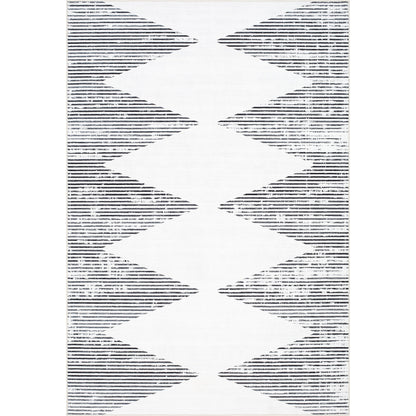 Lavable Rug - 500714 by Livabliss in ivory, old lavender. Made from face: 100% polyester in a unique style.