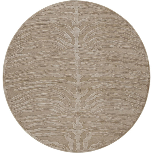 Saphir Rug - 3796F by Feizy in tan. Made from viscose in a unique style.