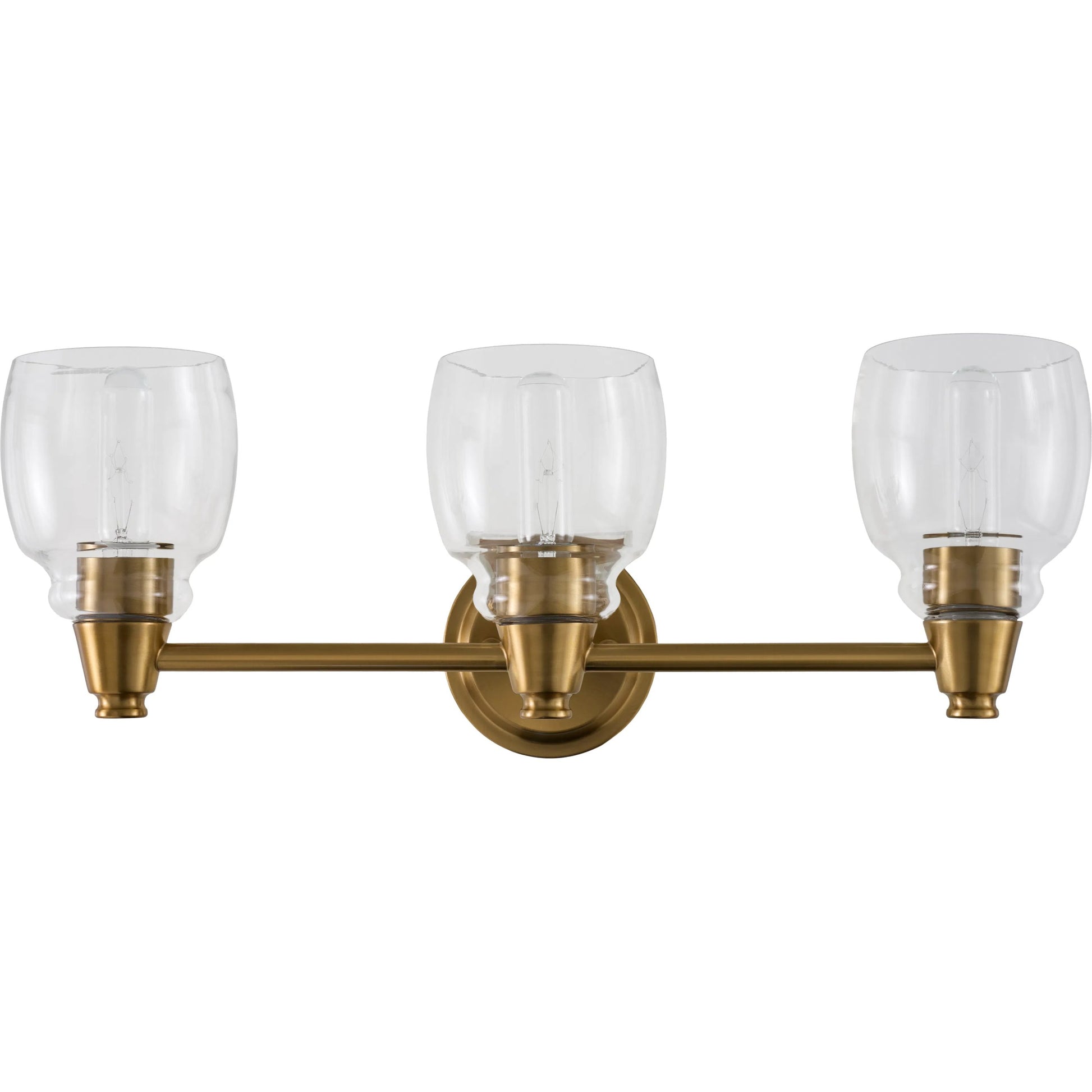 Levene Wall Sconce 536138 by Livabliss in fixture: gold; shade: clear; cord: white and paintedpaintedmetallic. Made from iron, glass in a modern style.
