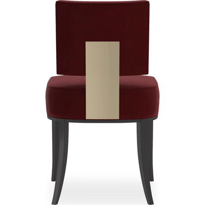 Reserved Seating Side Chair by Caracole. Made from birch in a transitional style.