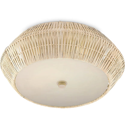 Antibes Flush Mount by Currey and Company. Made from unique in a coastal style.