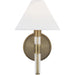 Robert Sconce by Visual Comfort & Co.. Made from steel in a modern style.