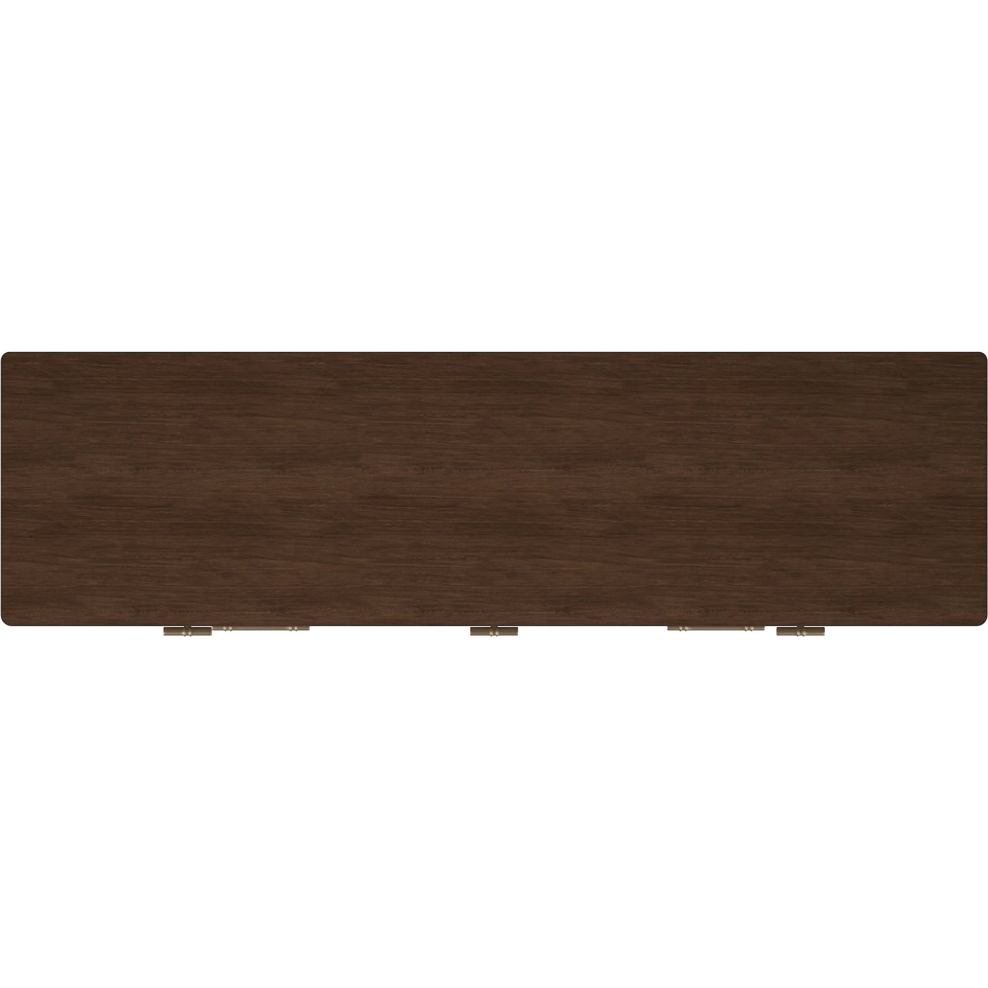 Verge Woven Dresser by A.R.T. Furniture in handcrated walnut. Made from poplar solids, flat cut walnut veneers in a traditional style.