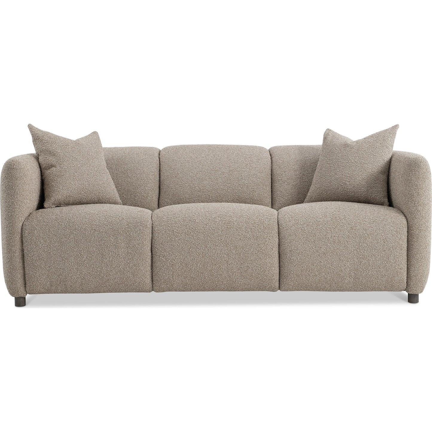 007 SI-2513405 | Additional Silo | Luc Fabric Power Motion Sofa by Bernhardt in brown. Made from fabric in a transitional style.