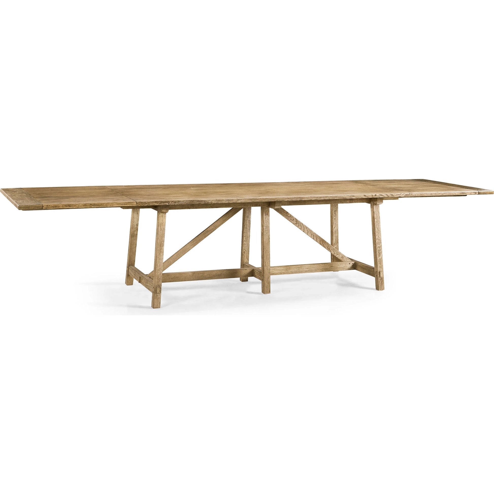 Timeless Sidereal French Laundry Table 96" by Jonathan Charles. Made from oak in a modern style.
