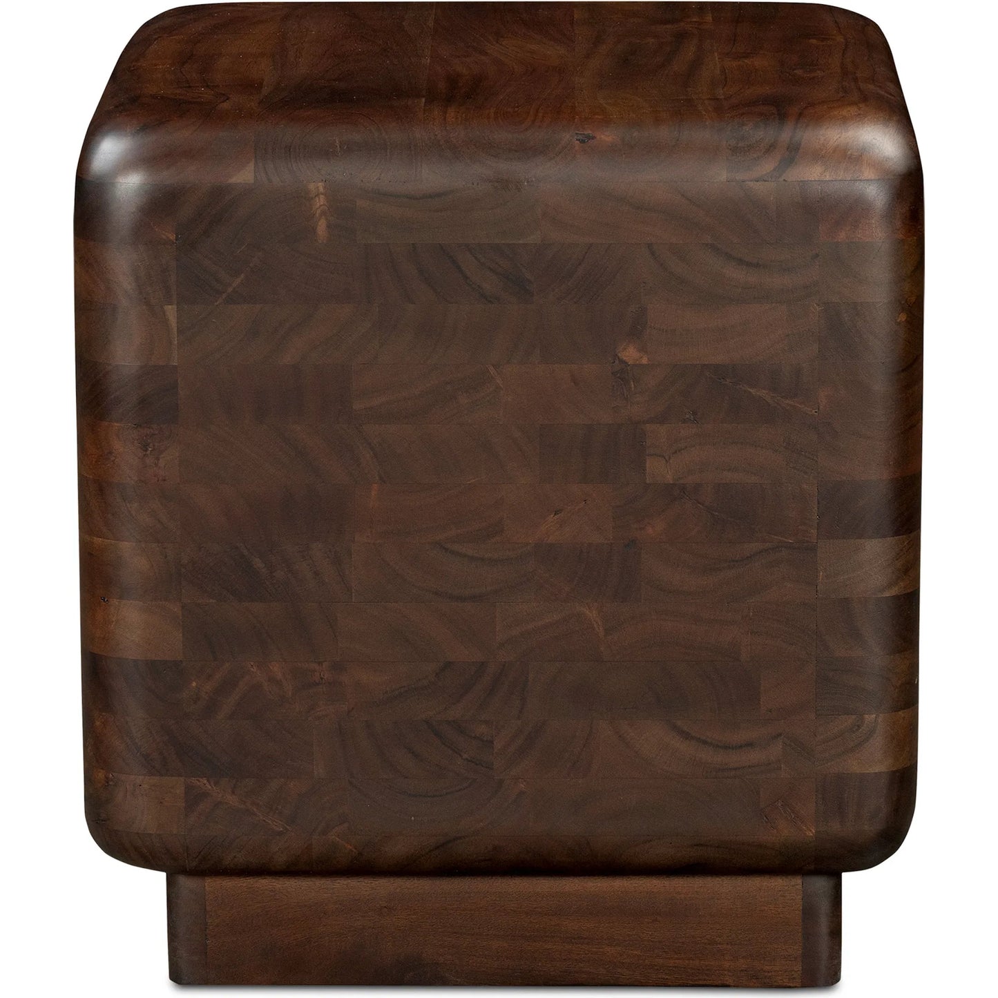 004 SI-2441378 | Additional Silo | Eton Side Table by Moe's Home Collection in dark brown. Made from acacia wood in a traditional style.
