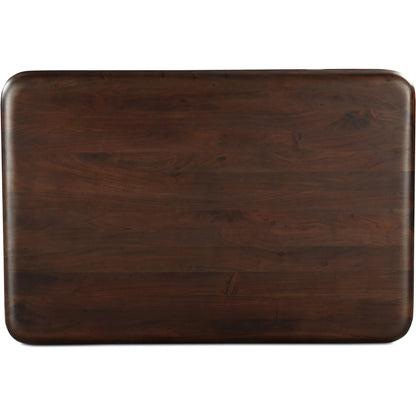 Eton Table by Moe's Home Collection in dark brown. Made from acacia wood in a traditional style.