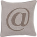 Linen Text Pillow - 6261 by Surya. Made from unique in a modern style.