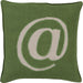 Linen Text Pillow - 6261 by Surya. Made from unique in a modern style.