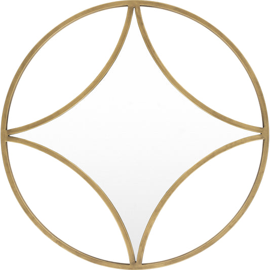 Luxley Mirror - 24384 by Surya in multi. Made from metal - iron in a transitional style.