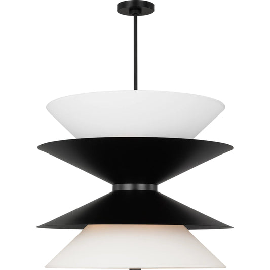 001 SI-2237873 | Primary Silo | Chambord Extra Large Pendant by Visual Comfort & Co.. Made from steel in a unique style.