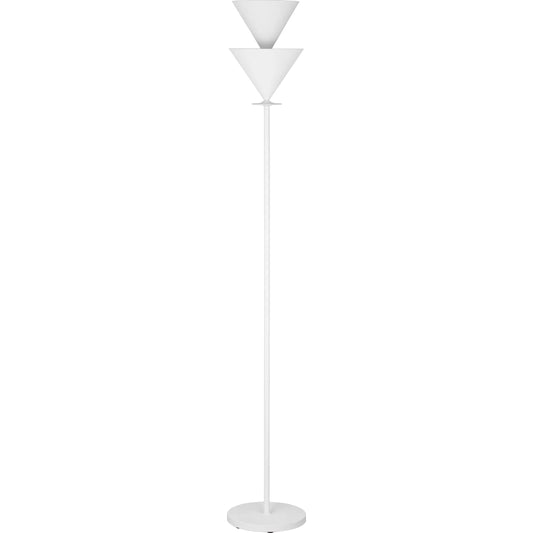 Cornet Extra Large Floor Lamp by Visual Comfort & Co. in cast plaster. Made from unique in a unique style.