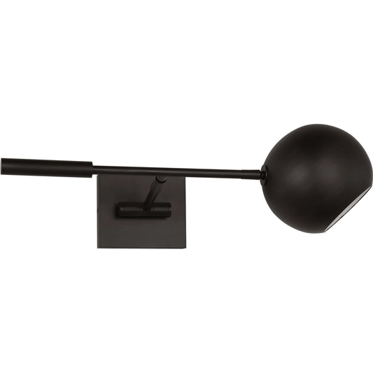 Chaumont Medium Task Sconce by Visual Comfort & Co. in aged iron. Made from unique in a unique style.