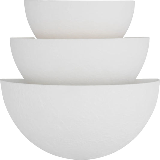 Beaunay Tiered Sconce by Visual Comfort & Co. in cast plaster. Made from unique in a unique style.