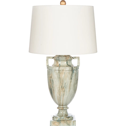 Kensington Marble Lamp by Bradburn Home. Made from ceramic in a unique style.