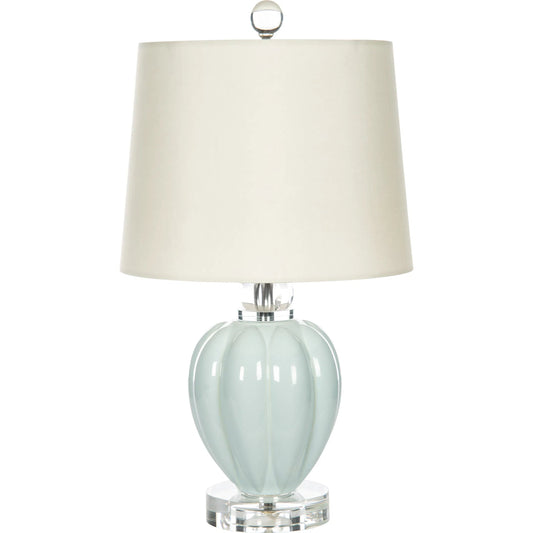 Lilia Lamp by Bradburn Home. Made from ceramic in a unique style.