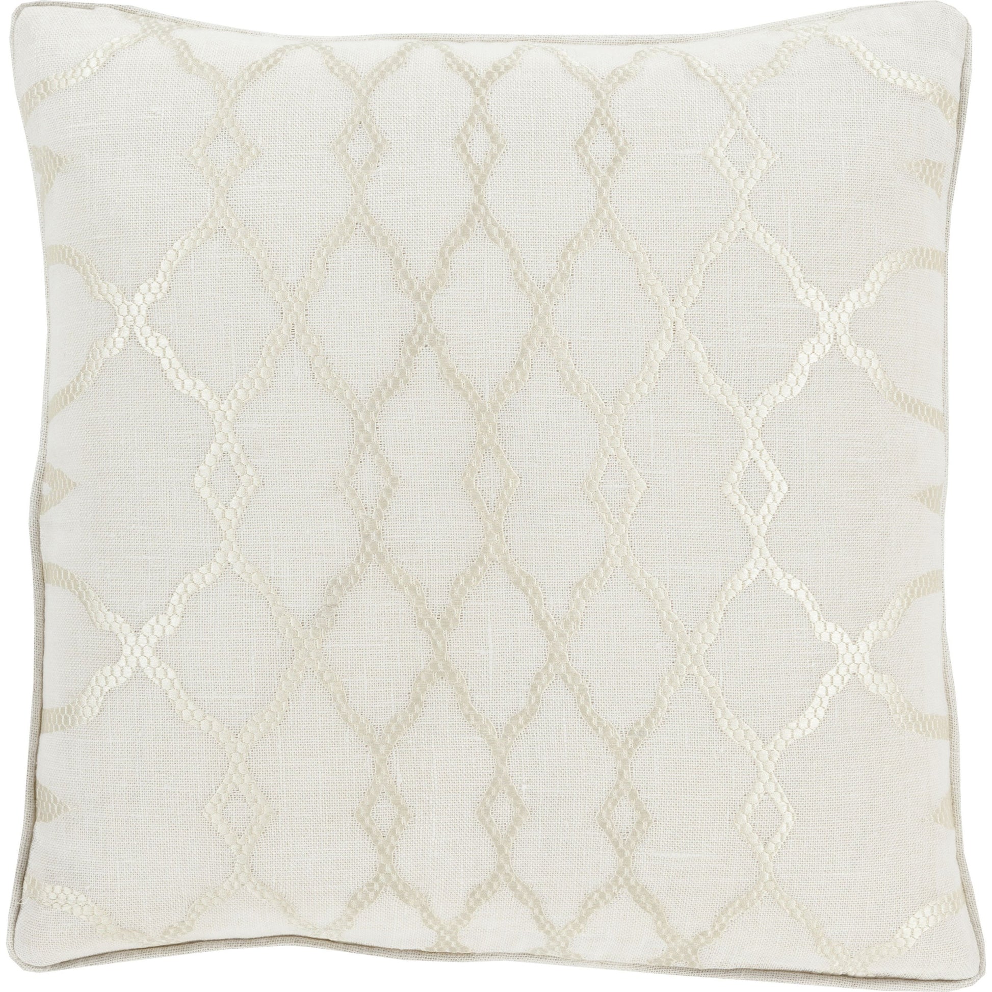 Lydia Pillow - 28943 by Surya. Made from 100% linen in a traditional style.