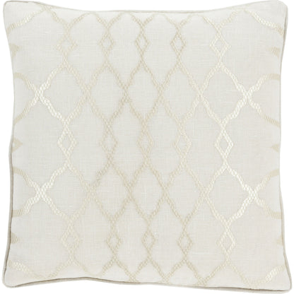 Lydia Pillow - 28943 by Surya. Made from 100% linen in a traditional style.