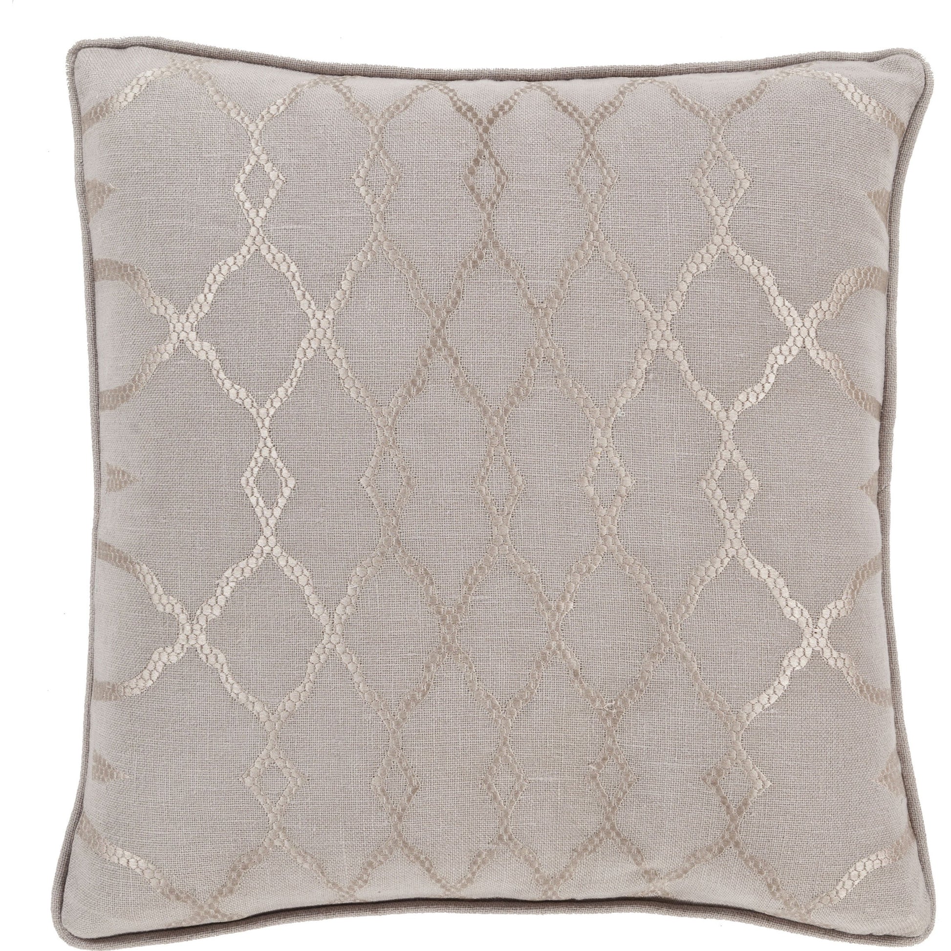 Lydia Pillow - 28943 by Surya. Made from 100% linen in a traditional style.