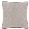 Taupe, Light Gray / Down Feather / 22" x 22"