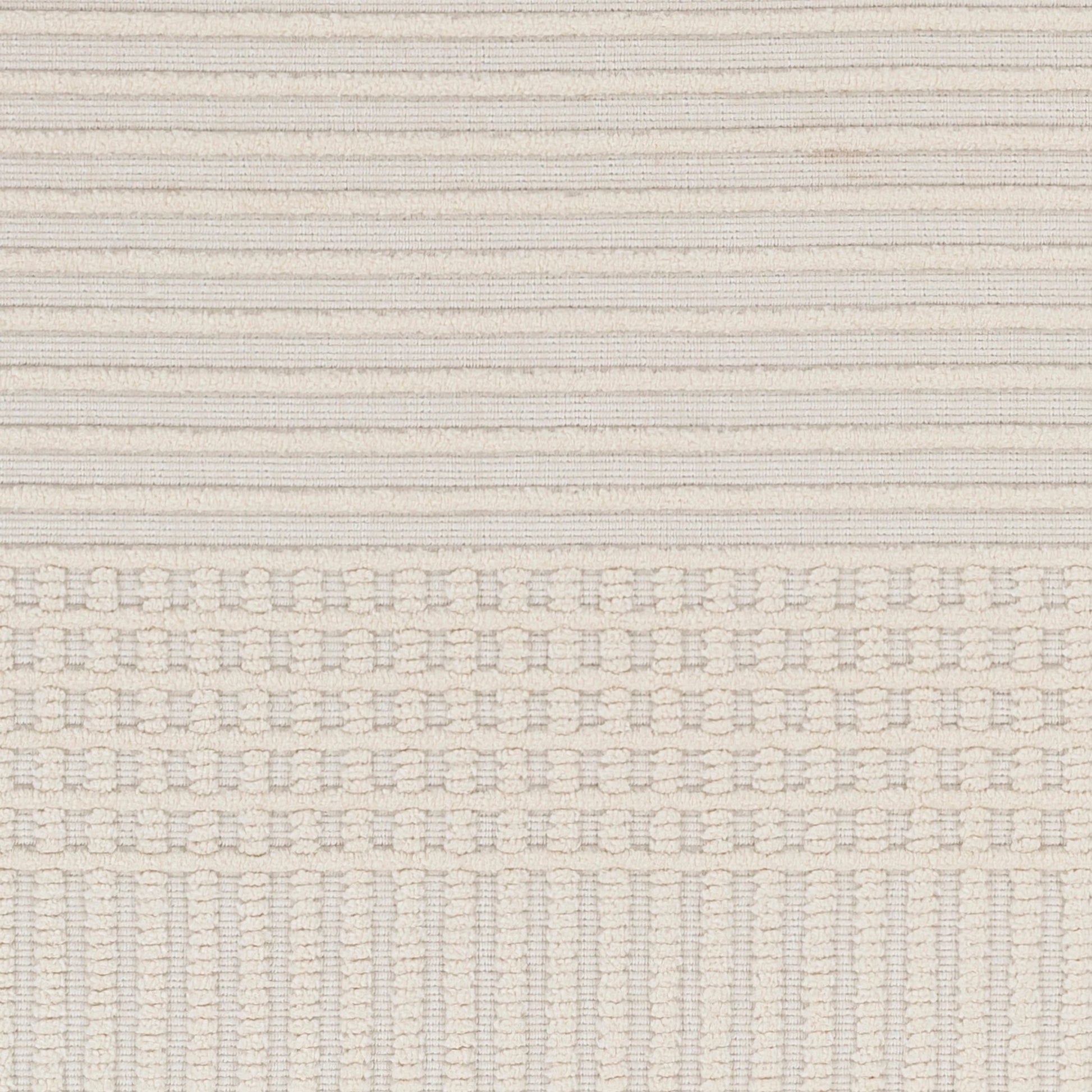 Lyna Rug by Livabliss in white, off-white. Made from main: 70% polypropylene, main: 30% polyester in a modern style.