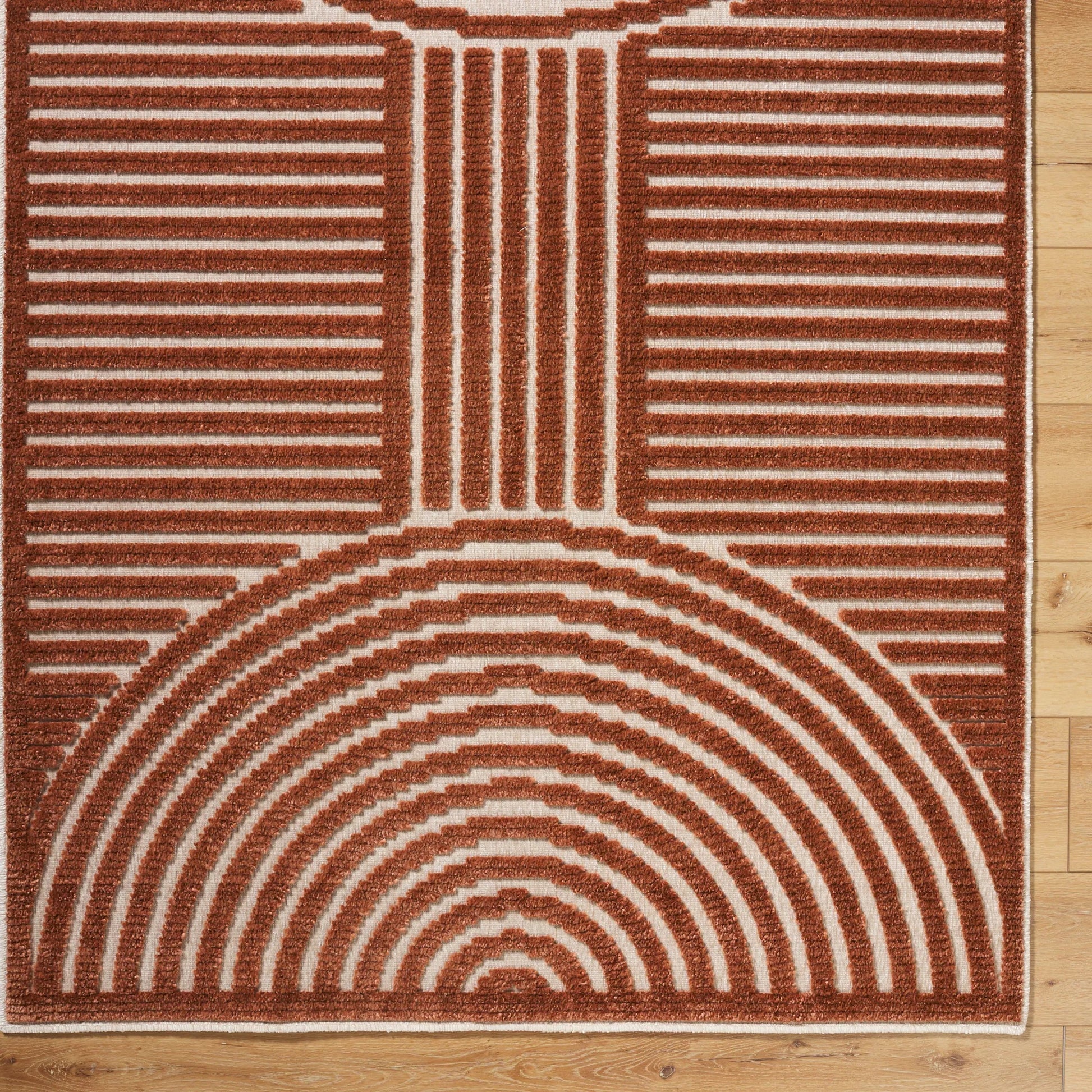 Lyna Rug - 34819 by Livabliss. Made from polypropylene, polyester in a unique style.