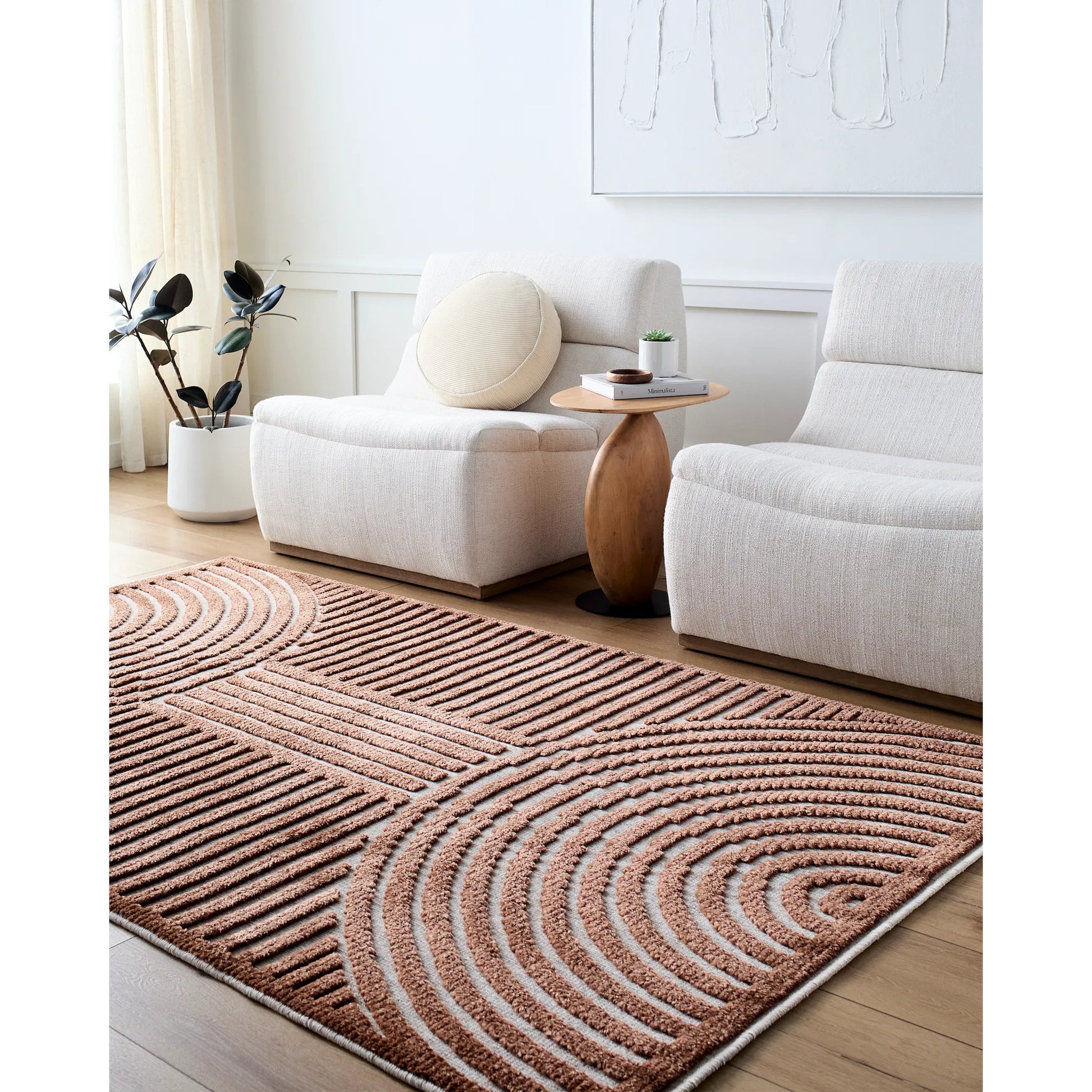 Lyna Rug - 34819 by Livabliss. Made from polypropylene, polyester in a unique style.