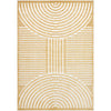 White, Mustard / 2' x 2'10"