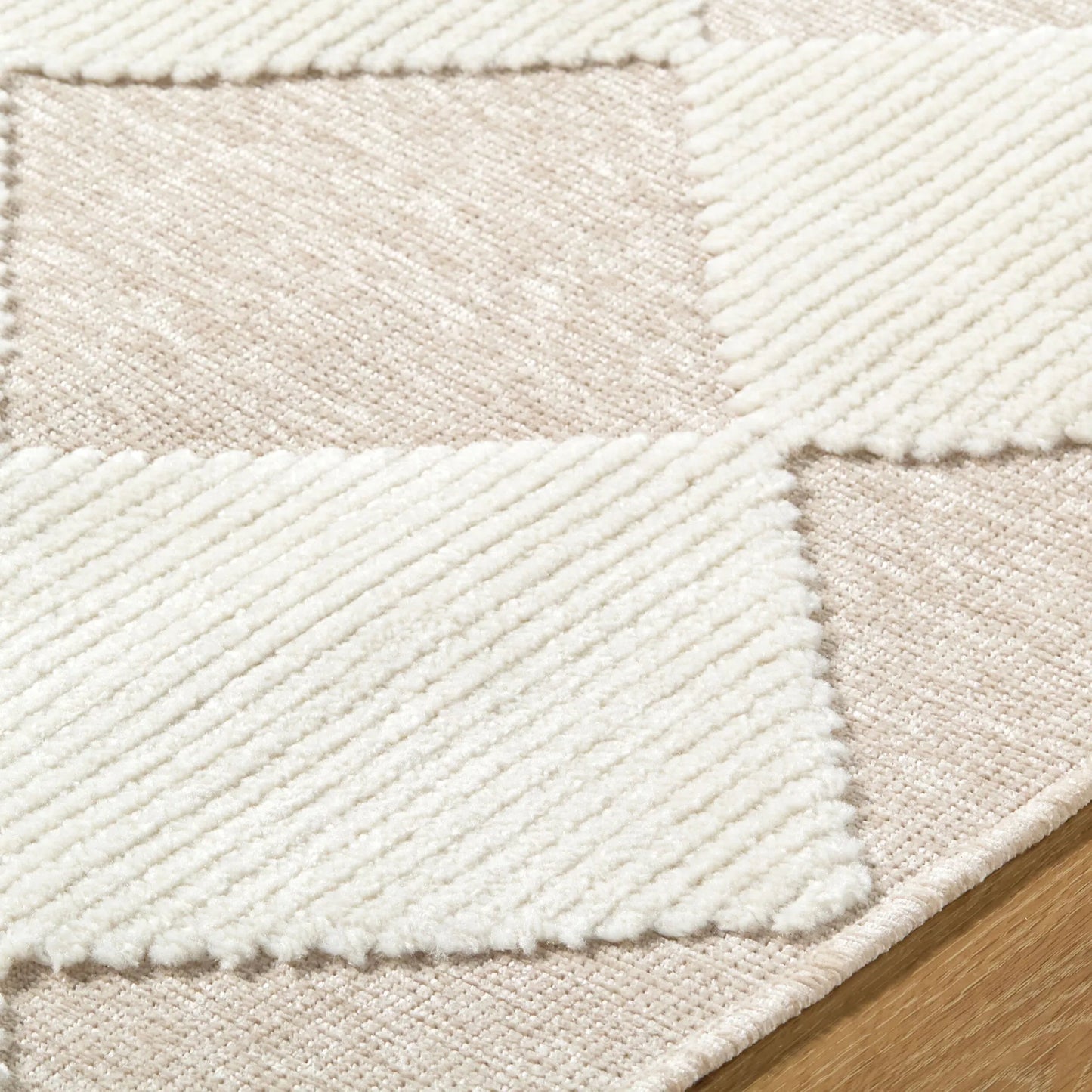 015 SI-2349423,SI-2349424 | Closeup | Lyna LYA-2348 Rug by Livabliss. Made from polypropylene, chenille-polyester in a unique style.