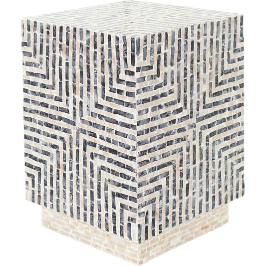 Lharysa - 29293 by Livabliss in black and lacqueredlacquered. Made from top: shell, base: manufactured wood, base: shell in a modern style.
