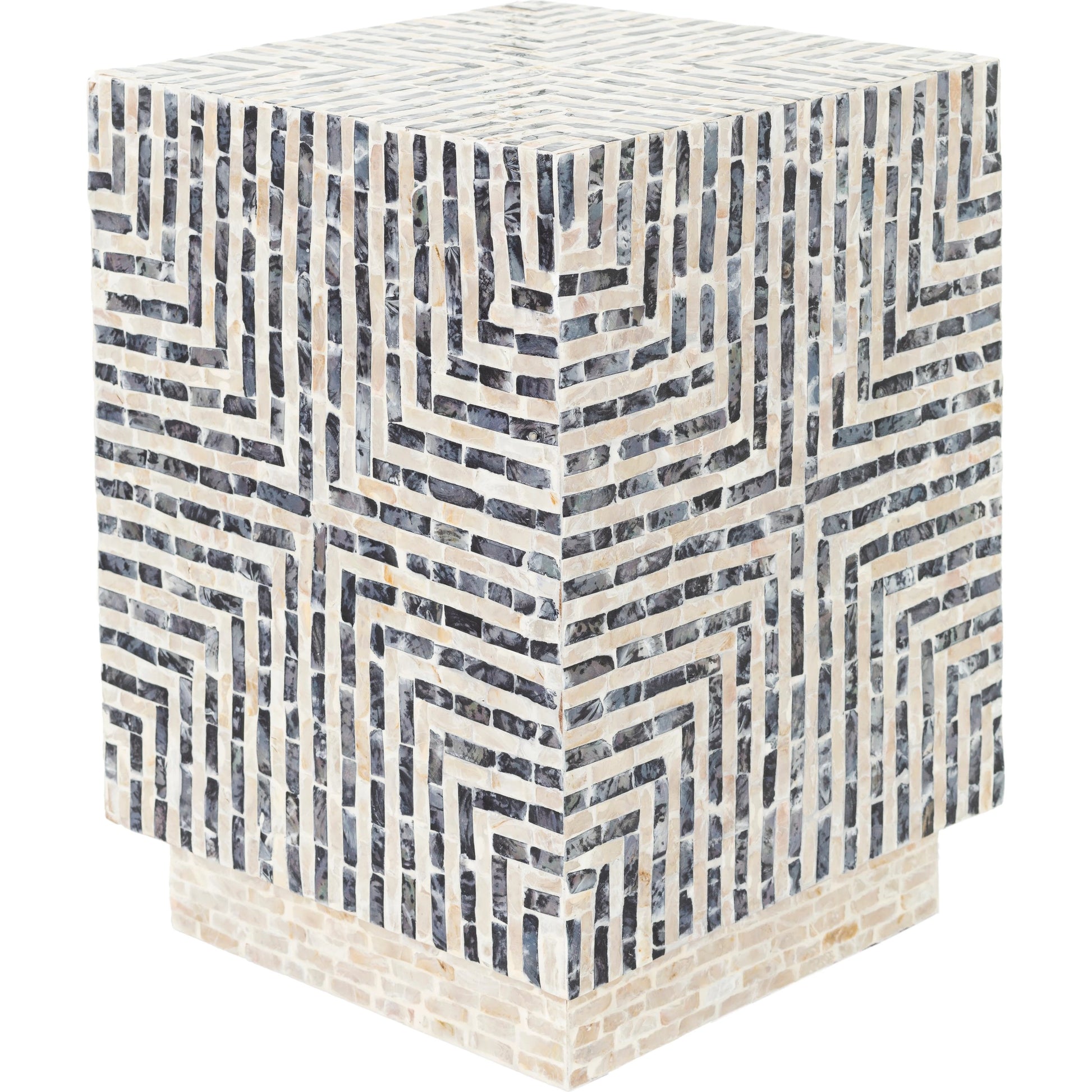 Lharysa - 29293 by Livabliss in black and lacqueredlacquered. Made from top: shell, base: manufactured wood, base: shell in a modern style.