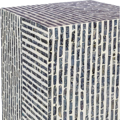 Lharysa - 29293 by Livabliss in black and lacqueredlacquered. Made from top: shell, base: manufactured wood, base: shell in a modern style.