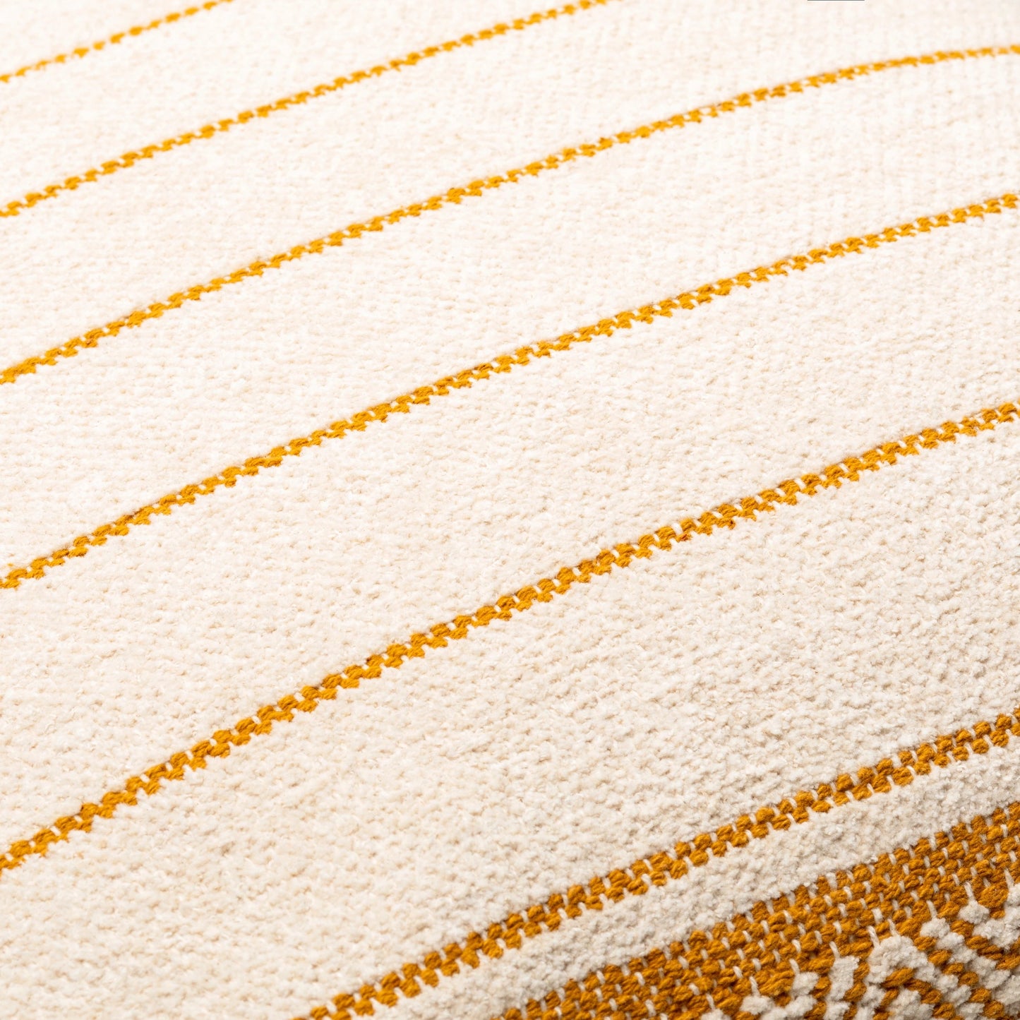 004 SI-1915209,SI-1915210,SI-1915211,SI-1915212 | Closeup | Layton Pillow - 27350 by Surya in light beige, taupe. Made from front: 100% cotton, back: 100% cotton in a modern style.