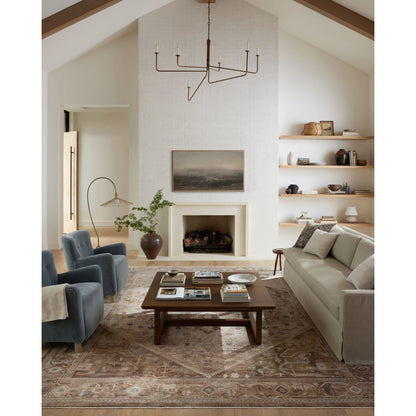 Lyra LYR-07 Rug by Loloi in natural, mocha. Made from 100% polyester in a unique style.