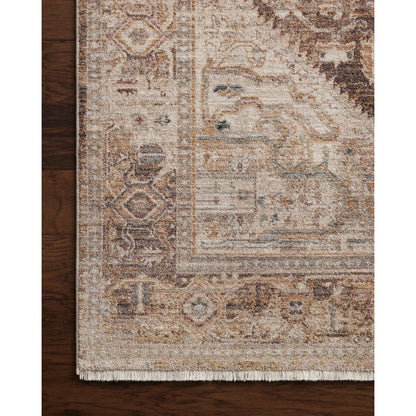 Lyra LYR-07 Rug by Loloi in natural, mocha. Made from 100% polyester in a unique style.