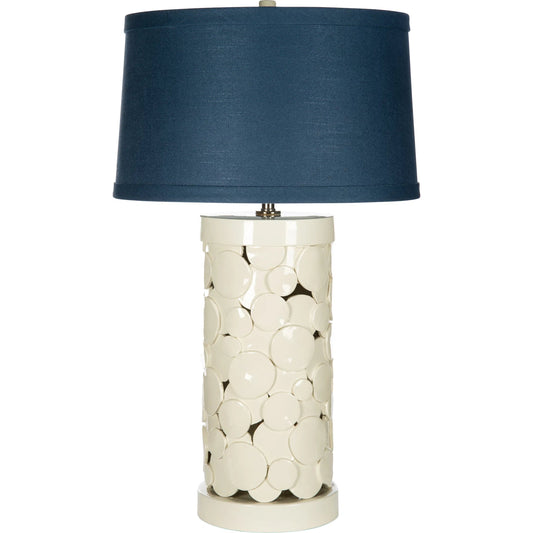 Saint Lucia Lamp by Bradburn Home. Made from ceramic in a unique style.