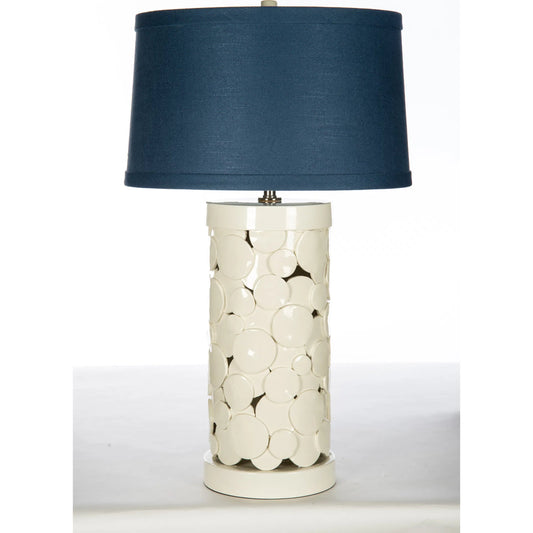 Saint Lucia Lamp by Bradburn Home. Made from ceramic in a unique style.