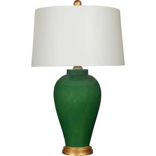 Emerald Bossa Nova Lamp by Bradburn Home. Made from ceramic in a unique style.