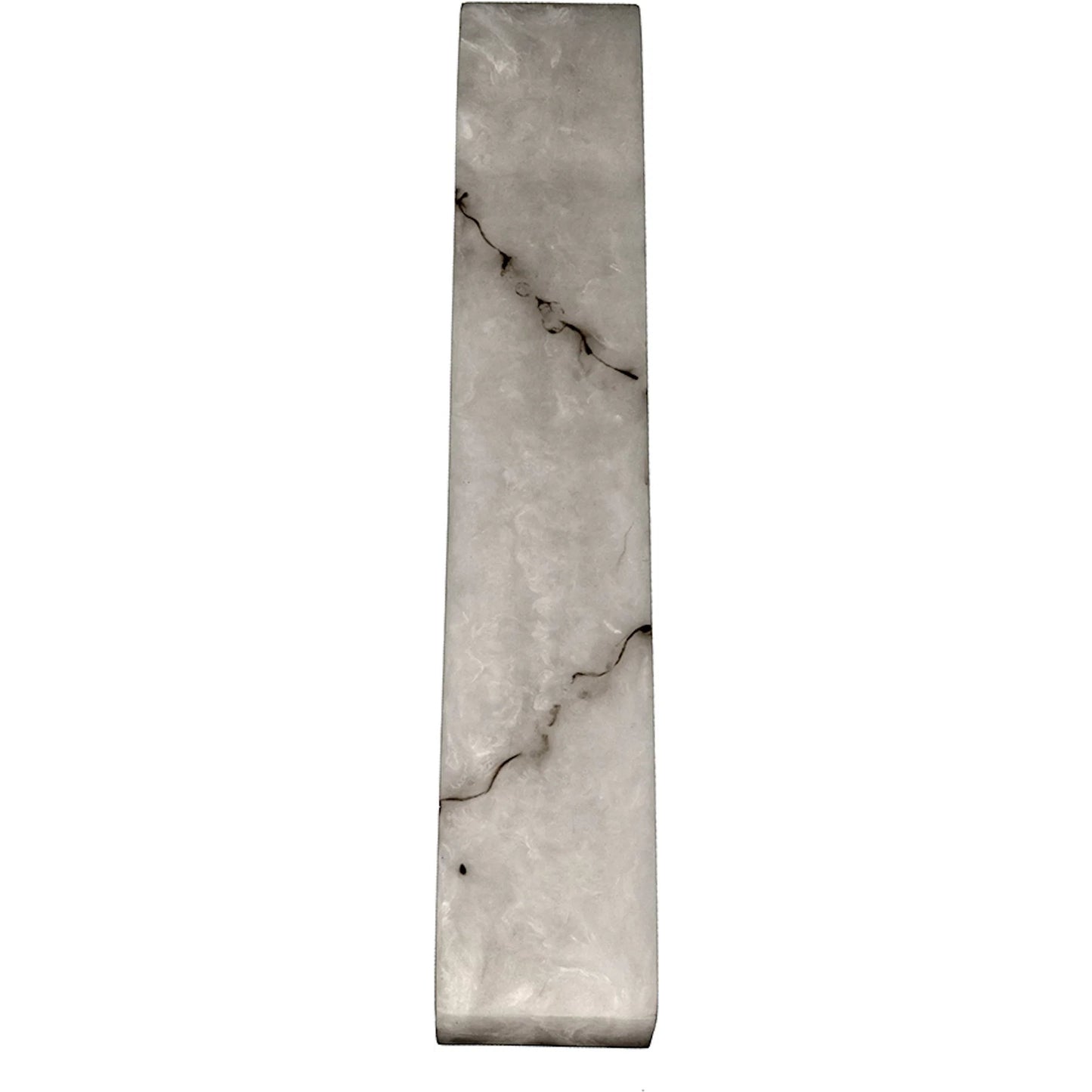 001 SI-2524178 | Primary Silo | Stein Linear Sconce by Noir in light stone, silver. Made from artificial stone in a modern style.