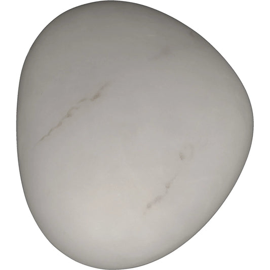 001 SI-2524180 | Primary Silo | Stein Pebble Sconce by Noir in light stone, silver. Made from artificial stone in a modern style.