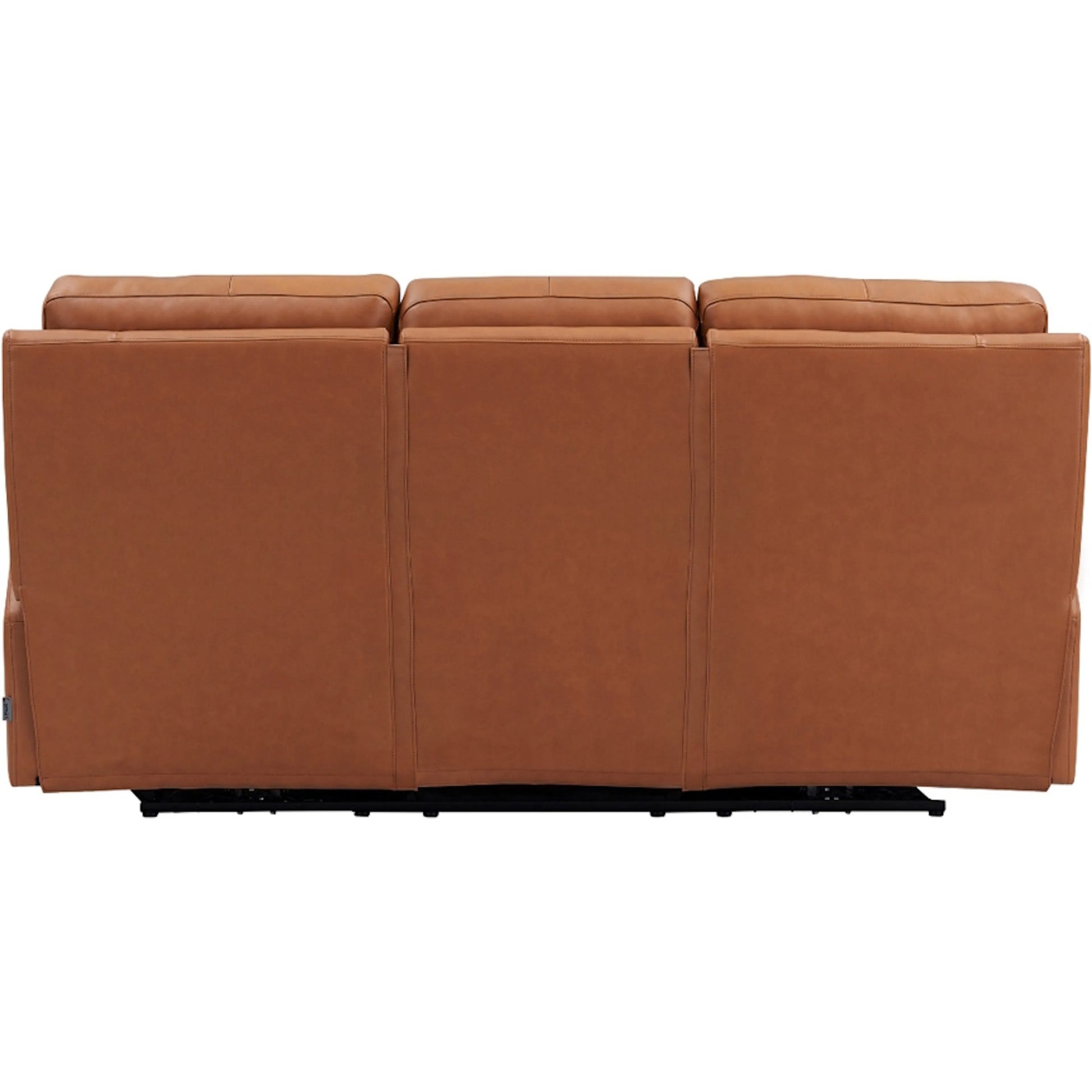 Venice 3-Seat Zero Gravity Leather Sofa by Hydeline in nutmeg brown. Made from leather, pu leather, solid hardwood kiln dried in a traditional style.
