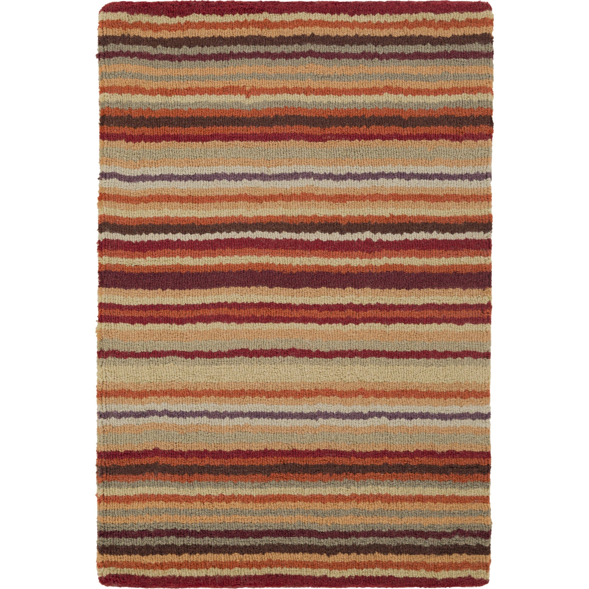 Mystique Rug - 97 by Surya in purple, dusty pink, beige, charcoal, burnt orange, seafoam. Made from 100% wool in a unique style.