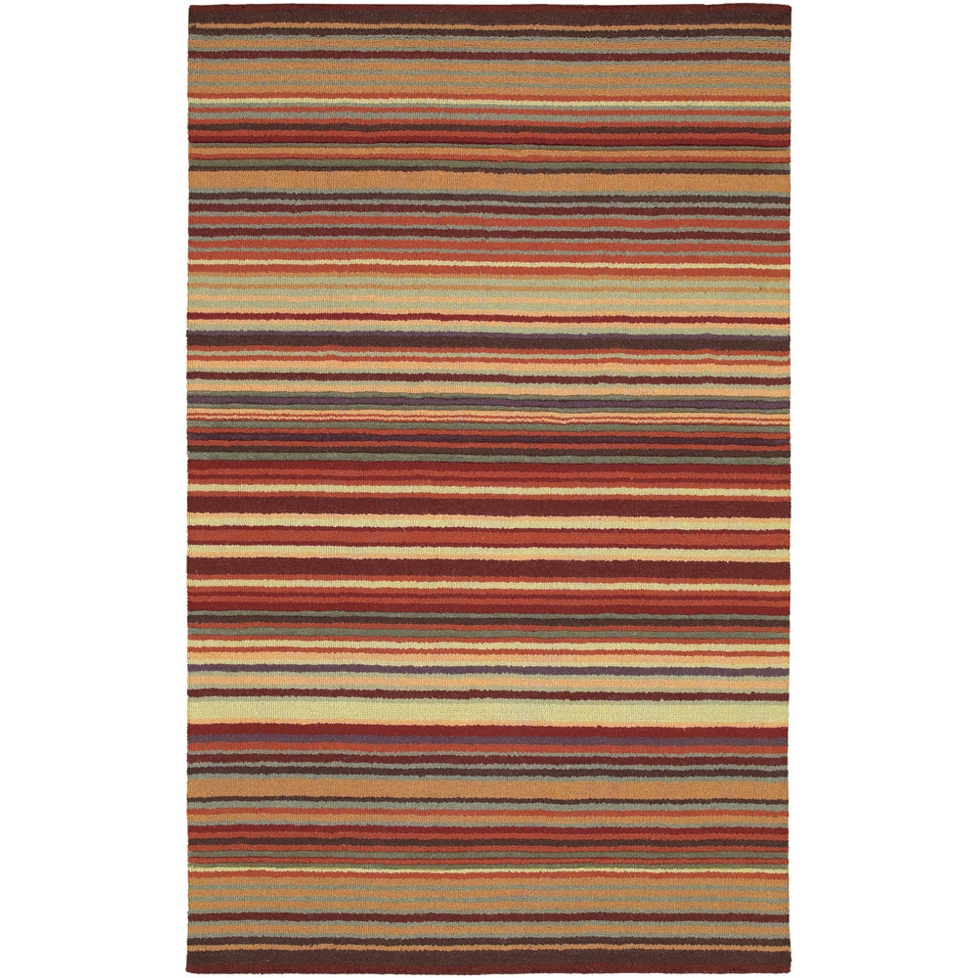 Mystique Rug - 97 by Surya in purple, dusty pink, beige, charcoal, burnt orange, seafoam. Made from 100% wool in a unique style.