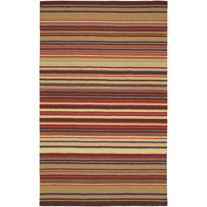 Mystique Rug - 97 by Surya in purple, dusty pink, beige, charcoal, burnt orange, seafoam. Made from 100% wool in a unique style.