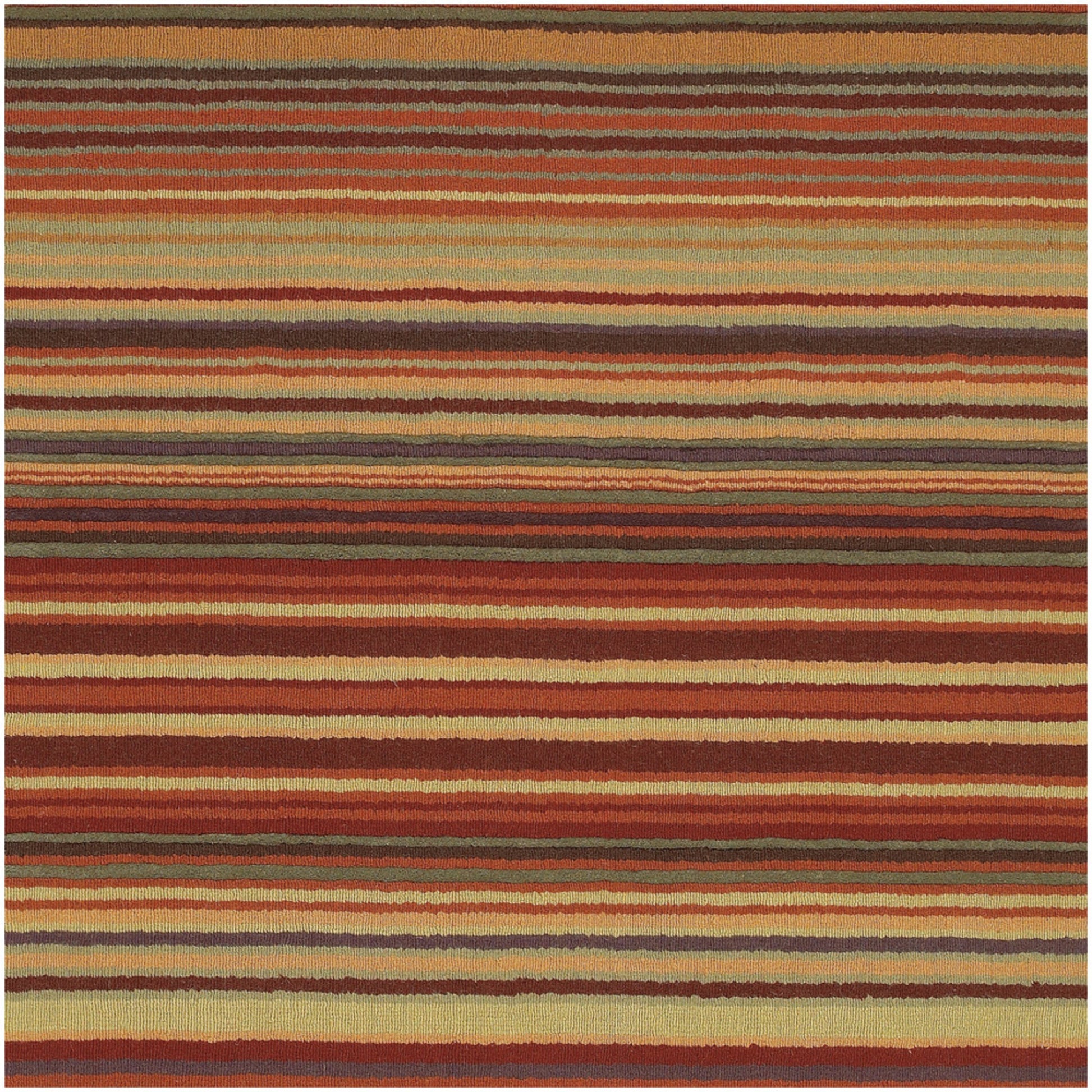 Mystique Rug - 97 by Surya in purple, dusty pink, beige, charcoal, burnt orange, seafoam. Made from 100% wool in a unique style.