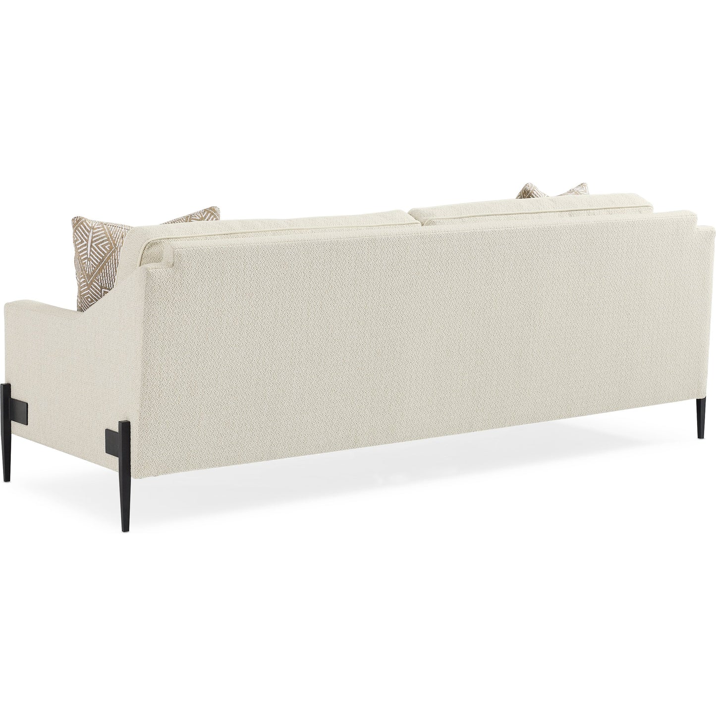 008 SR-845848 | Additional Silo | Remix Sofa by Caracole in natural and black iron. Made from metal in a transitional style.